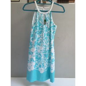 lilly pulitzer pearl shift dress size 2